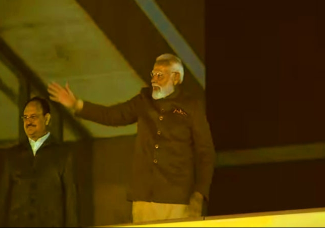  PM Modi addresses BJP Karyakartas at Party Headquarters in Delhi After Result