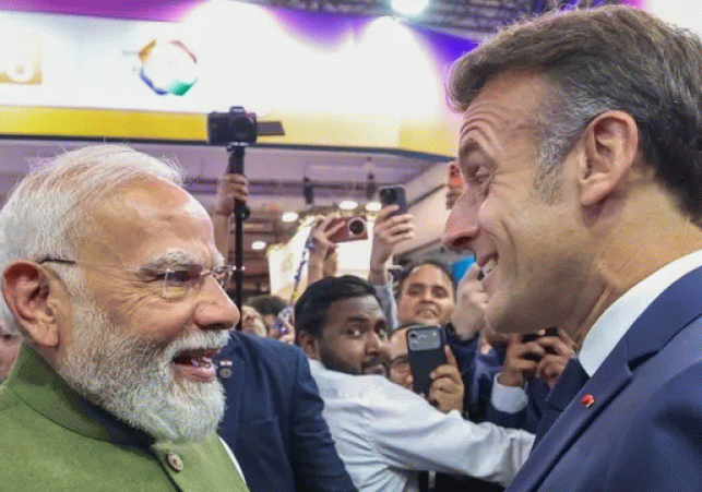 Emmanuel Macron Hindi Message To PM Modi