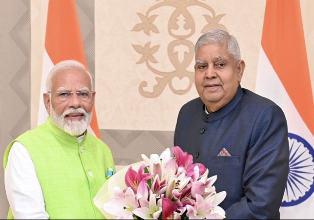 PM Modi statement on Jagdeep Dhankhar resignation as Vice President