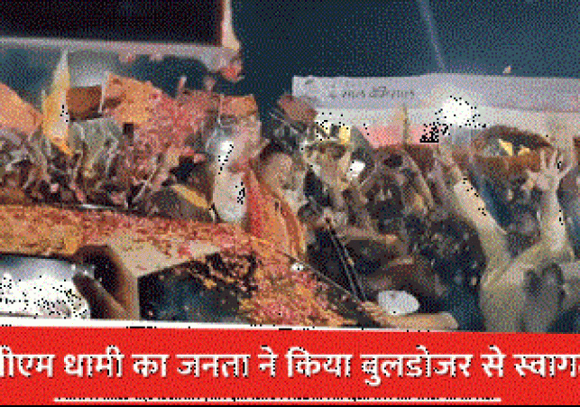A Grand Welcome with Massive Crowds and Bulldozers