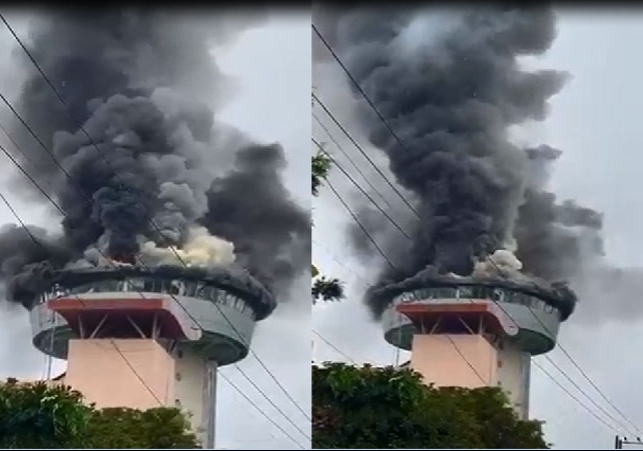 Panchkula Aasma Revolving Restaurant Fire