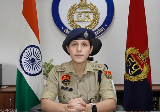 Panchkula New DCP Aditi Singh Takes Charge