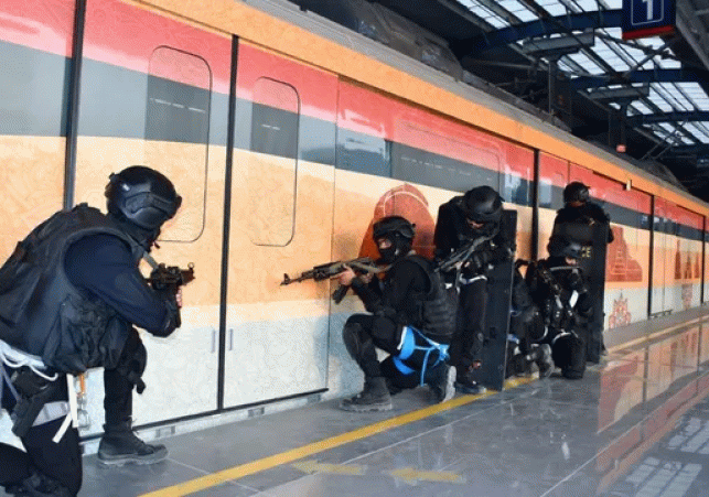 Anti-Terrorism Squad Conducts Mock Drill at Patna