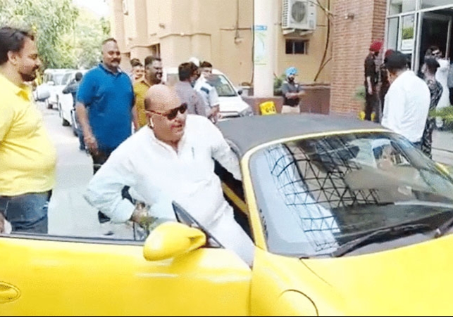 Punjab AAP MLA Gurpreet Singh Gogi Porsche car video viral