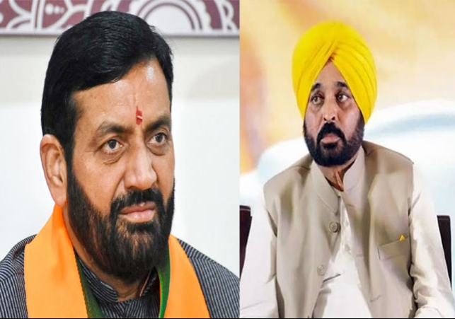 Punjab Flood Crisis Haryana CM Letter To Chief Minister Bhagwant Mann