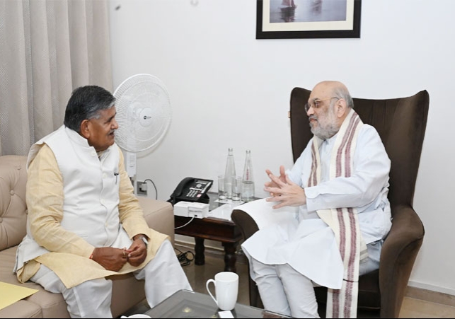 Punjab Governor met Amit Shah