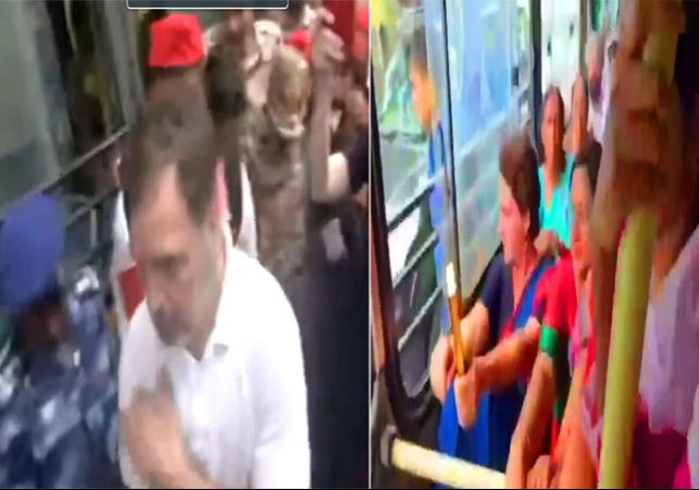 Rahul Gandhi Detained By Delhi Police During March To The Election Commission