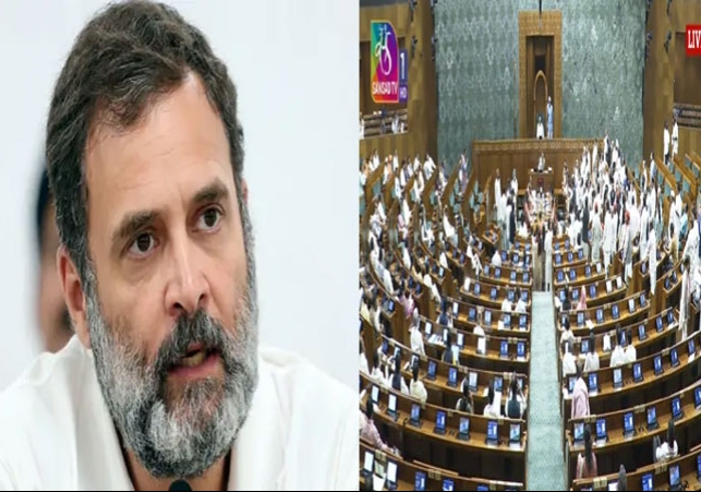 Rahul Gandhi Says Me Not Allowed To Speak In House Parliament Monsoon Session