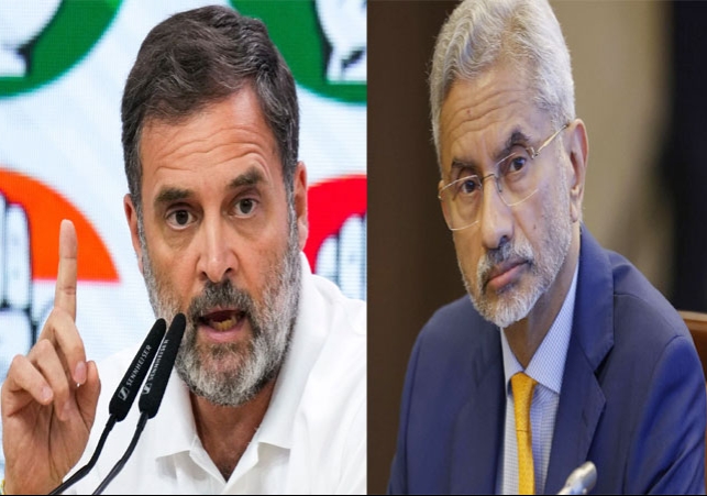 Rahul Gandhi on Jaishankar