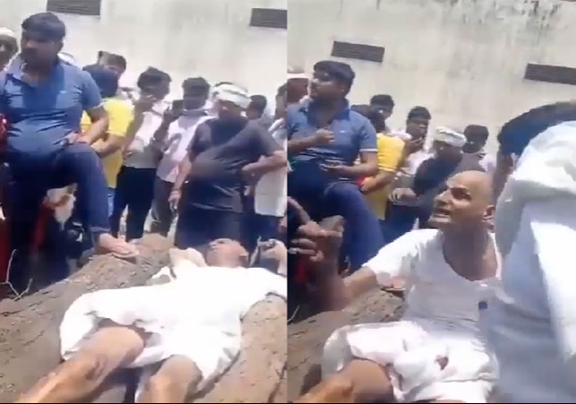 Rajasthan Greedy Son Ruckus Mother Funeral Viral Video 