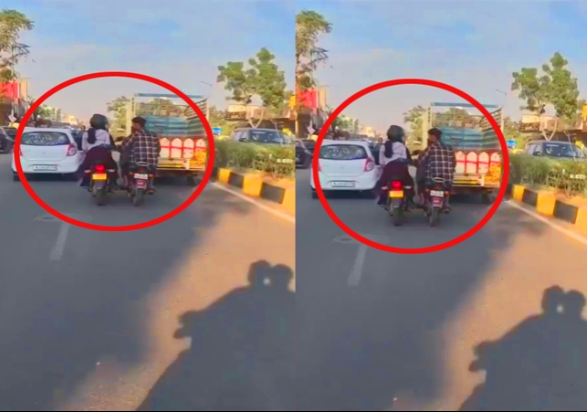 Rajasthan Jaipur Girl Molestation on Road Viral Video