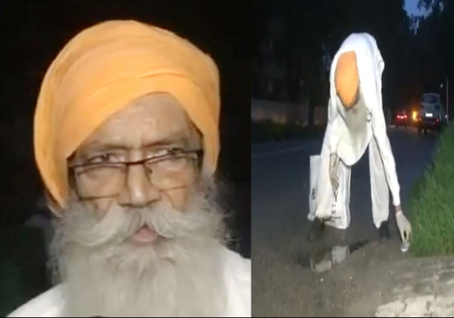 चंडीगढ़ में कूड़ा बीनने वाले पूर्व DIG को 'पद्मश्री' सम्मान; 87 साल के इंदरजीत सिंह सिद्धू साफ-सफाई के लिए खुद सड़कों से कचरा उठाते