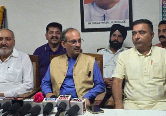 Satpal Satti attacks Congress in Una