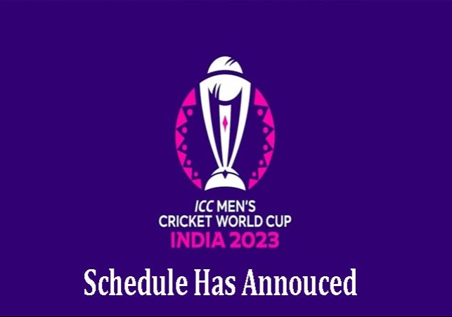 ICC Cricket World Cup 2023 schedule Going To Be Announced