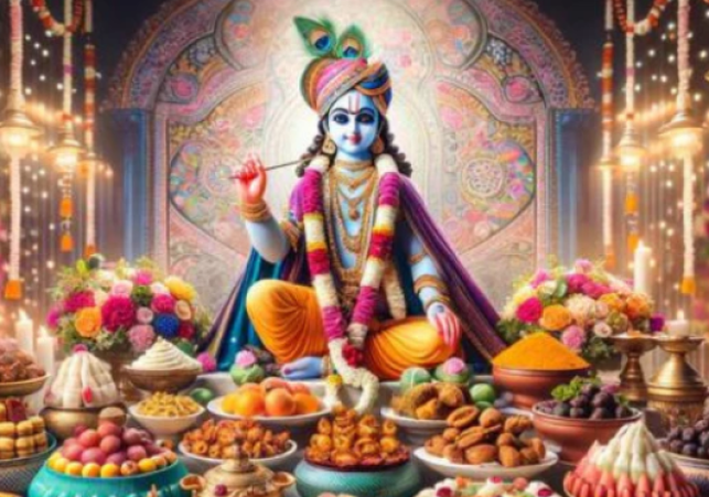 Chhappan Bhog: The 56-Dish Janmashtami Offering to Lord Krishna
