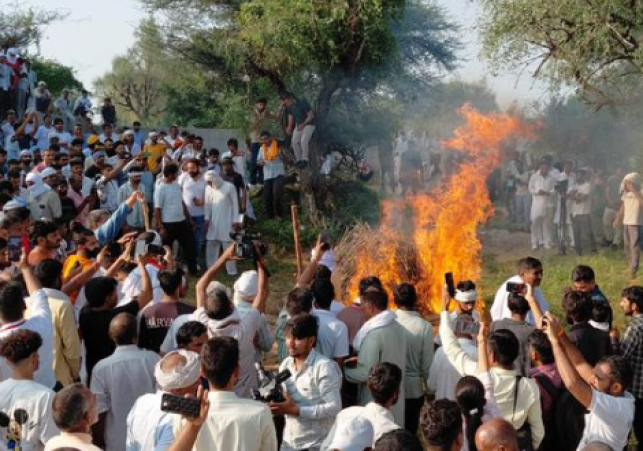 Bhiwani Teacher Manisha’s Funeral: Thousands Attend; Case to CBI