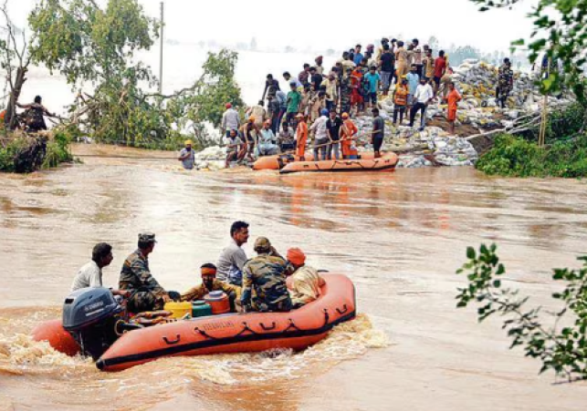Floods in Patiala’s Ghanaur: Army