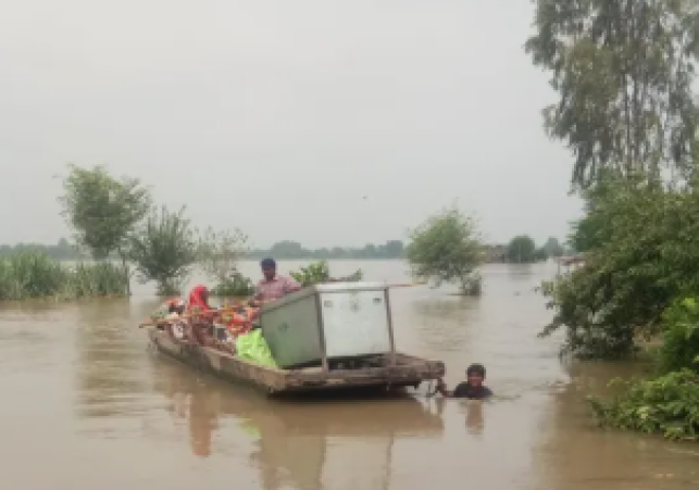 Punjab Floods Displace Children