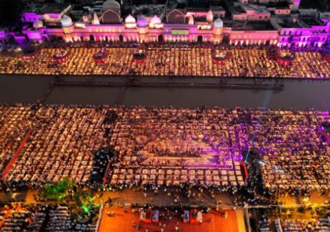 Ayodhya Deepotsav 2025: 2.8 Million Diyas to Set Guinness World Record on Saryu Ghats