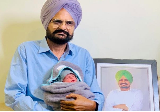 Singer Sidhu Moose Wala Newborn Brother Balkaur Singh Charan Kaur