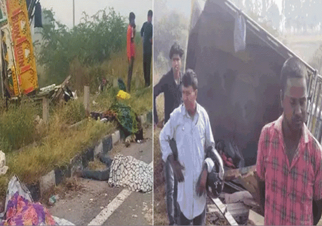 Sonipat KMP Pickup Truck Accident UP Laborers Death Update