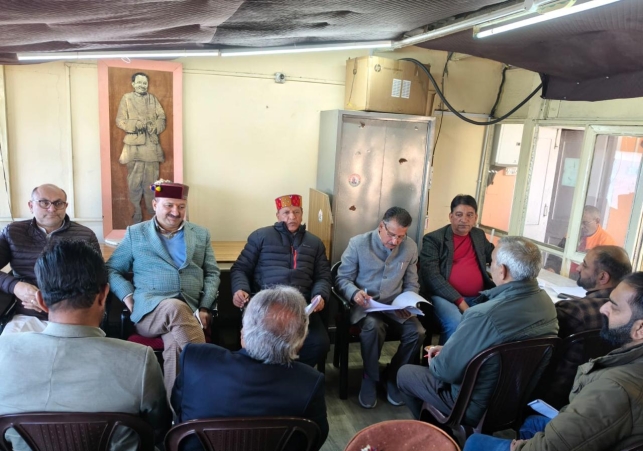 State President Dr. Rajiv Bindal in action mode regarding the visit of BJP National