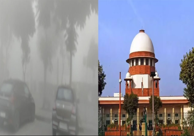 दिल्ली में जानलेवा प्रदूषण से सुप्रीम कोर्ट त्रस्त; CJI ने वकीलों और लोगों को ऑनलाइन पेश होने को कहा, AQI 500 के पास पहुंचा