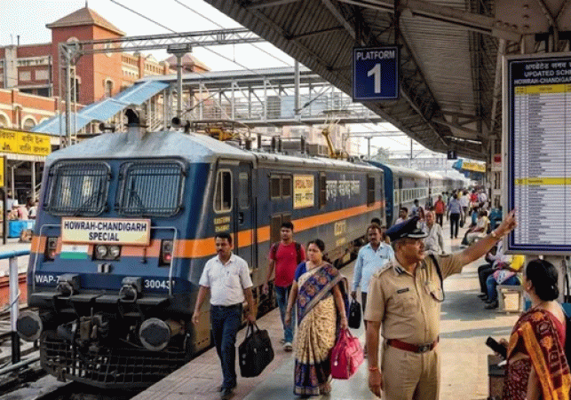 Operation of several special trains