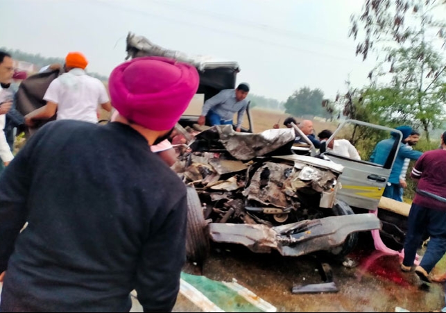 Teacher Vehicle Accident in Punjab