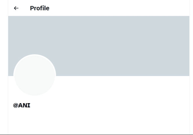 Twitter Locked ANI Account