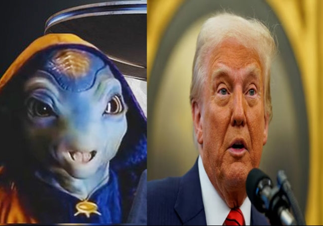 US President Donald Trump Aliens UFO Files Breaking News