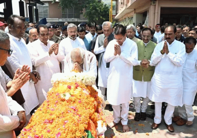 Former Chief Minister BC Khanduri accorded