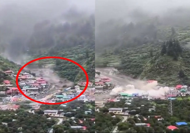 Uttarkashi Dharali Cloud Burst