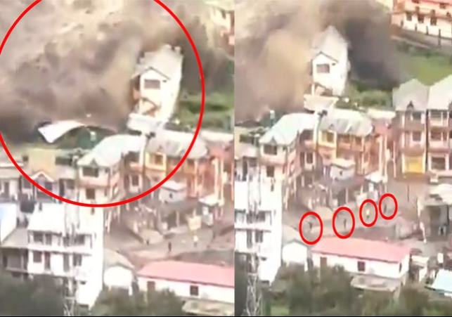 Uttarkashi Dharali Flood Tragedy Cloud Burst Video