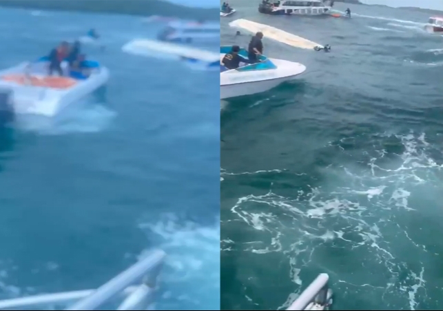 Vietnam Indian Tourists Boat Capsize Accident Video