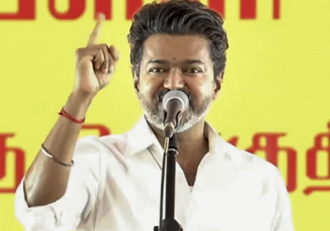 Tamil Nadu Chief Minister C. Joseph Vijay