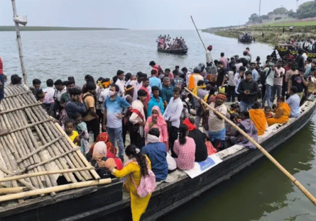 Vikramshila Bridge Crisis Panic