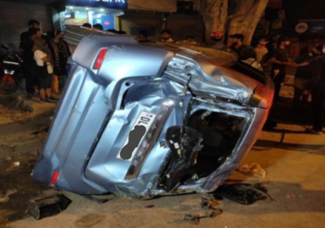 Teenager’s Speeding Car Kills 2 and Injures 2 in Delhi’s Janakpuri