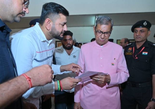 INSO delegation met the Governor of Haryana: