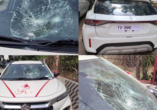 Case of car vandalism and death threats in Gurugram