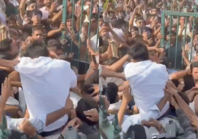 Uproar at Jaipur protest
