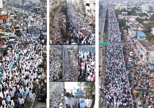 With massive rallies and a campaign to collect one crore signatures