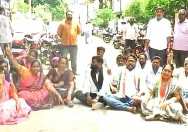 Haldi Pani on the road used by Dalits