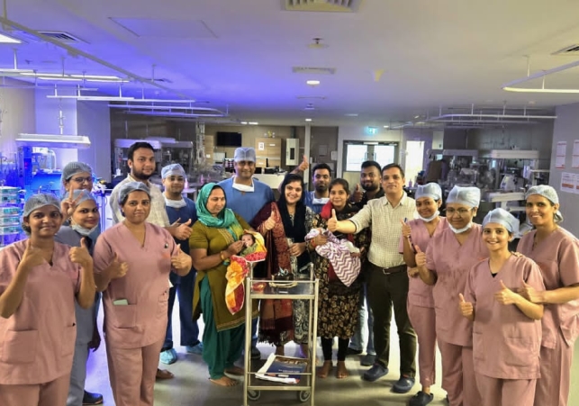 Amrita Hospital, Faridabad gave life to Five Newborns