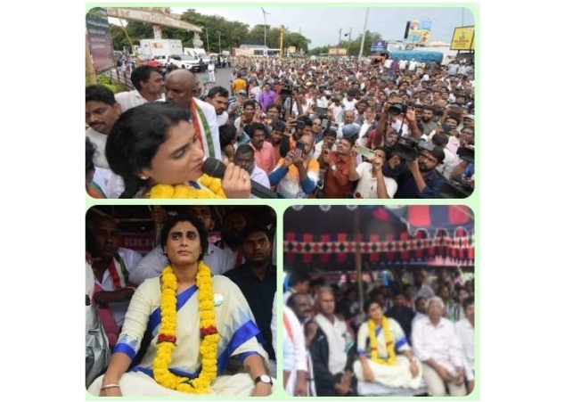 Sharmila Reddy on Hunger Strike