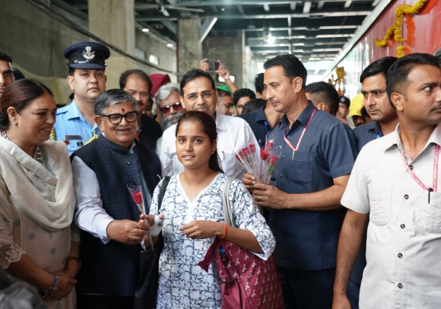 Punjab Governor and Chandigarh Administrator Shri Gulab Chand Kataria Welcomed