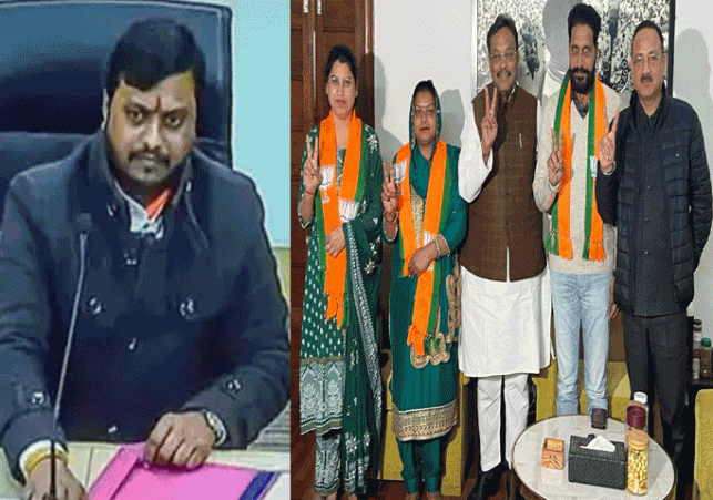 BJP's Manoj Sonkar resigns from the post of Mayor