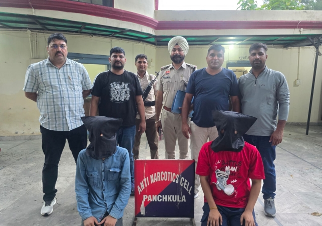 Major crackdown on drug network in Panchkula