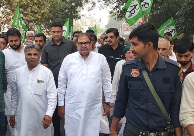 INLD protests in 22 districts of Haryana: abhay