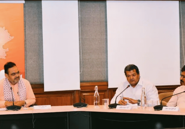 All-Party Meeting in Rajasthan